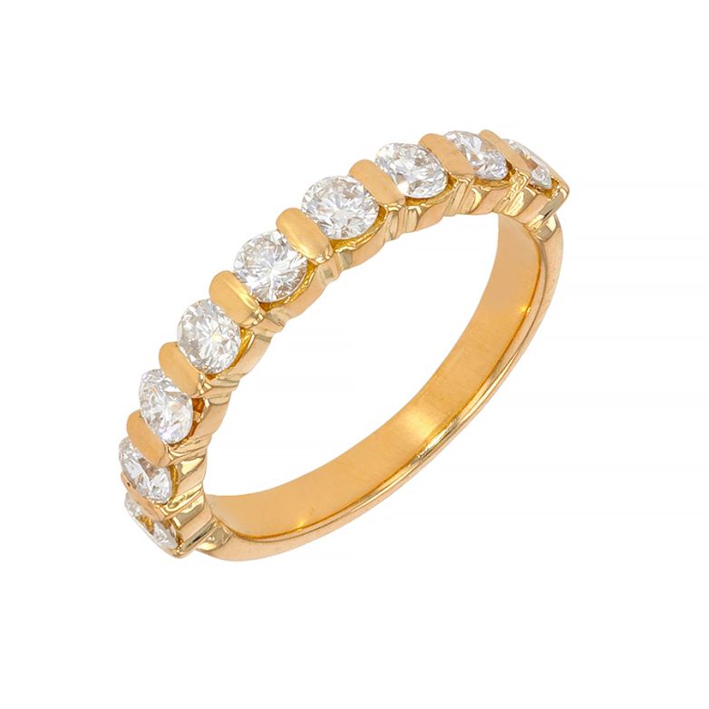 Acheter Alliance diamants 0.81 carat or jaune 3.69g Comme neuf - 1660,00 € Alliance diamants 0.81 carat or jaune 3.69g Comme neuf - reconditionné disponible sur Gemme Les Bijoux